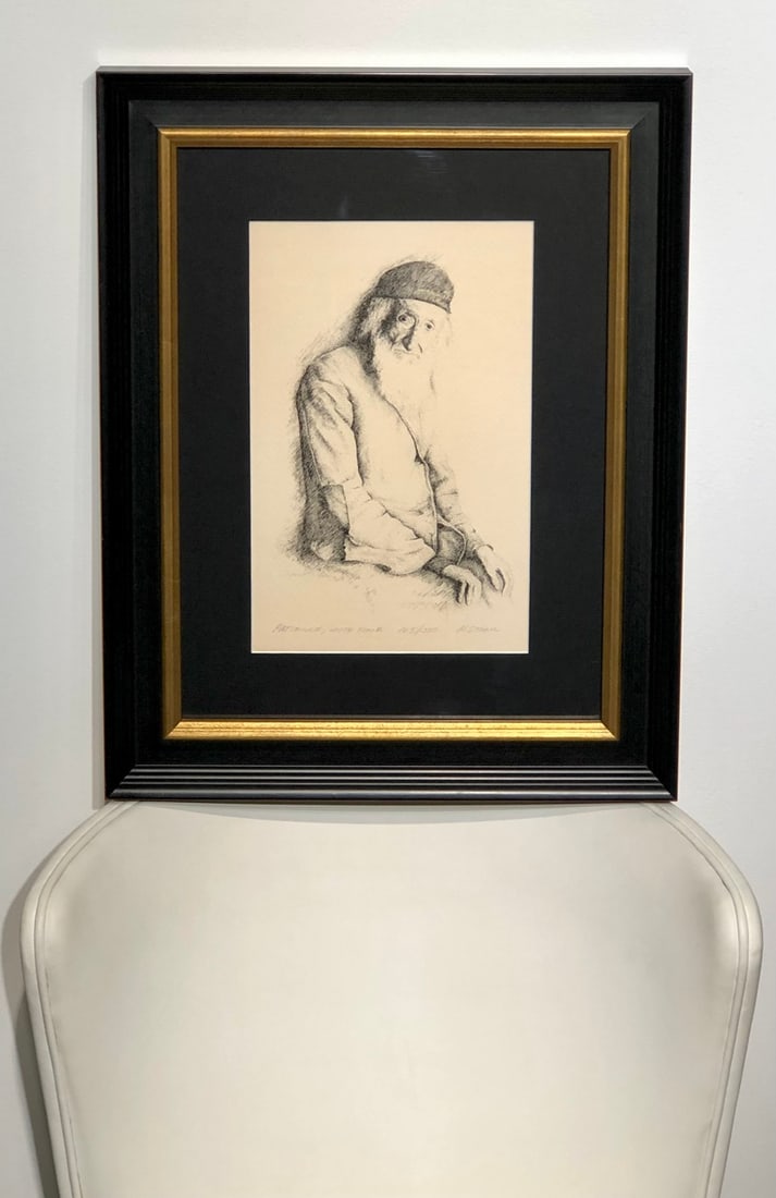 M. Stark "Patience, With Time" Signed Lithograph - 2