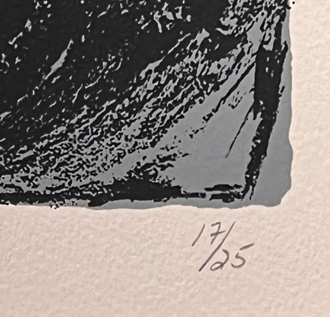 Original Serigraph Signed Limited Edition 17/25 - 4