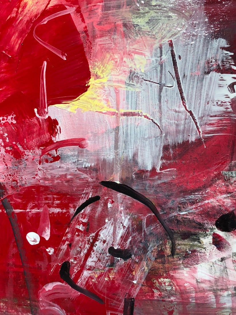 Jorn Fox (Abstract) Signed Original Acrylic - 4