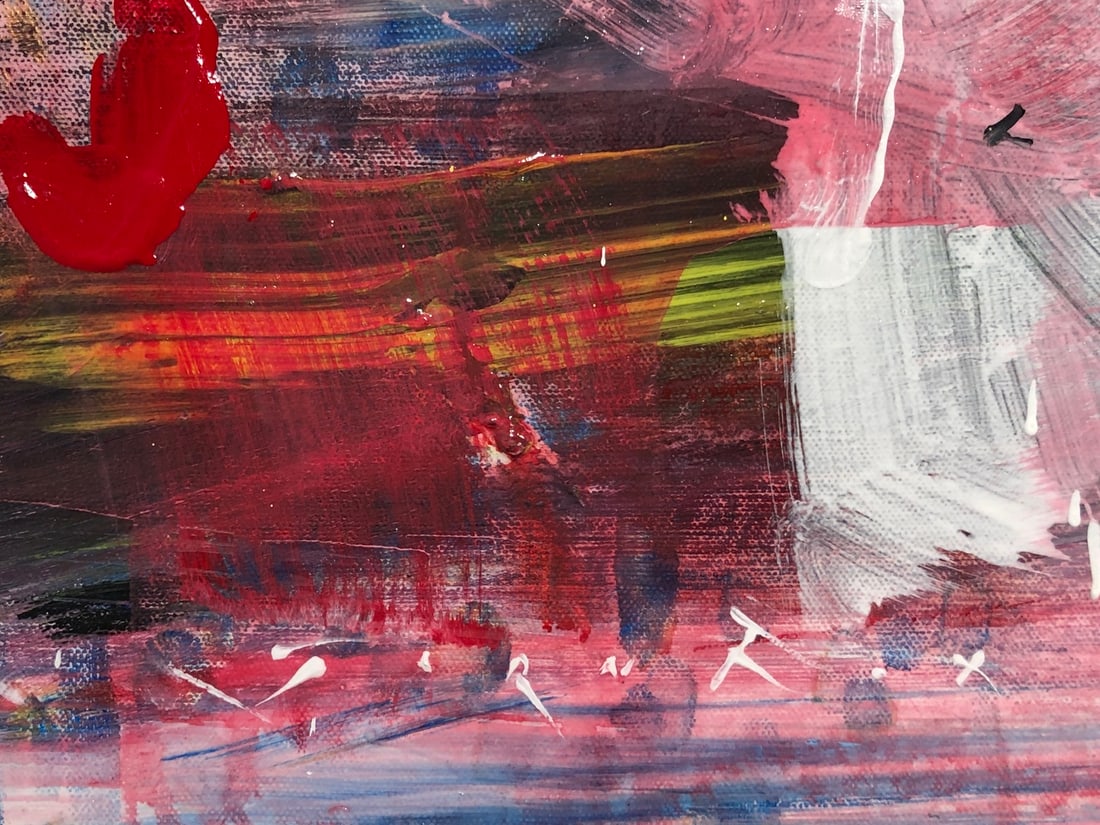 Jorn Fox (Abstract) Signed Original Acrylic - 6