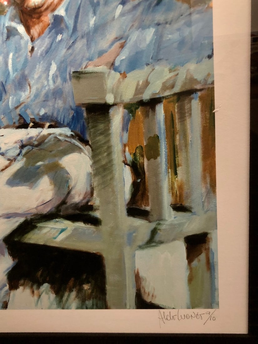 Aldo Luongo "Generations" Lithograph Signed - 7