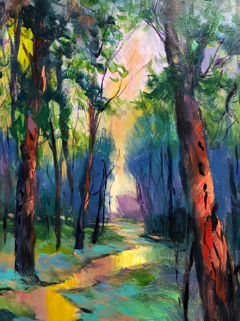 Michael Schofield (Impressionist - Landscape) Signed Original Acrylic - 4