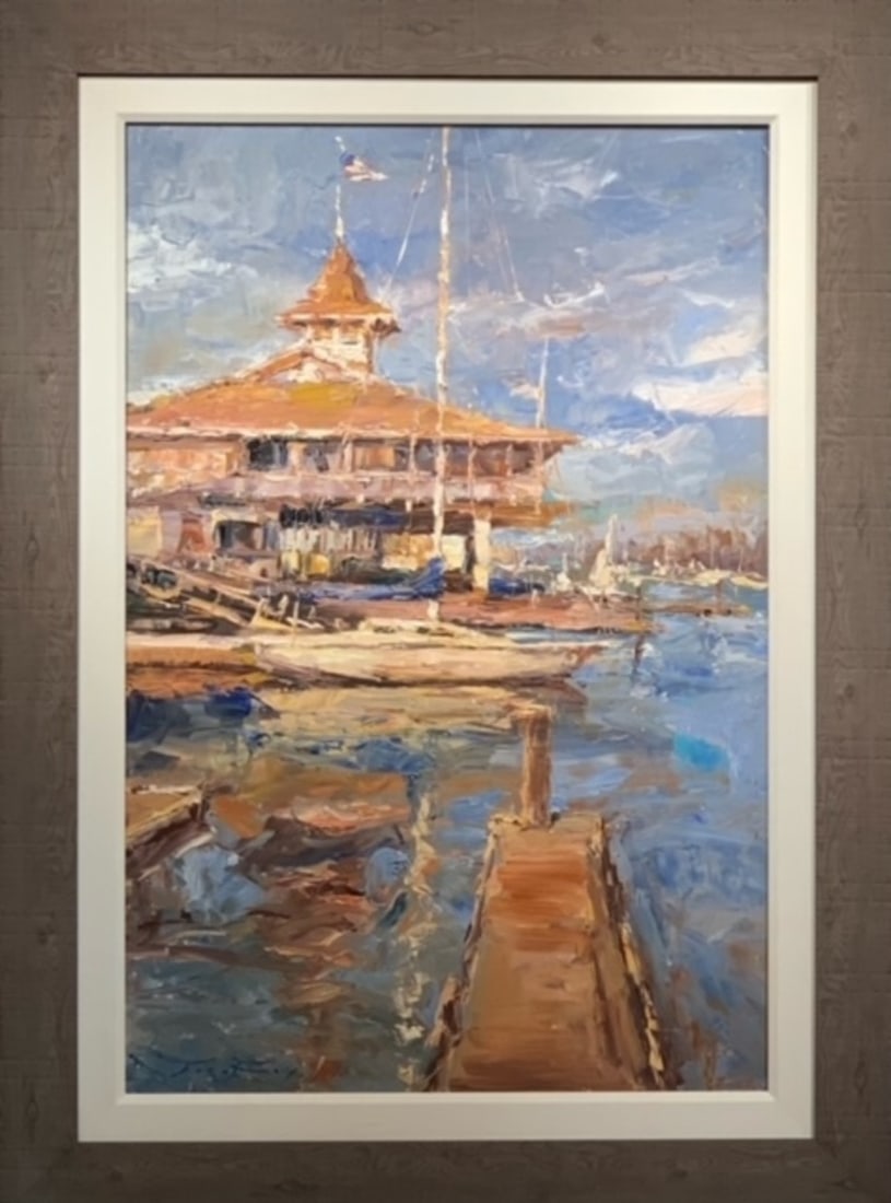 Jorn Fox Impressionist Signed Oil and Acrylic on Canvas: Artist: Jorn Fox Title: Jorn Fox Impressionist Signed Oil and Acrylic on Canvas Medium: Original Oil and Acrylic on Canvas Art Dimensions: 45 x 33 x 2 inch ARTIST BIO: Artist Statement "The feelings