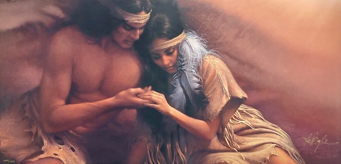 Lee Bogle "Kindred Souls" Lithograph - 2