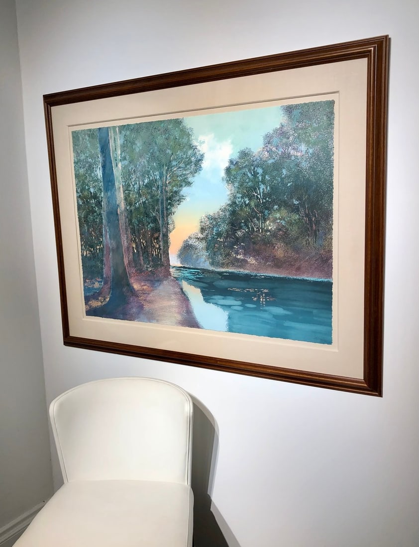 Don Munz "Riverine" Signed Serigraph LE - 3