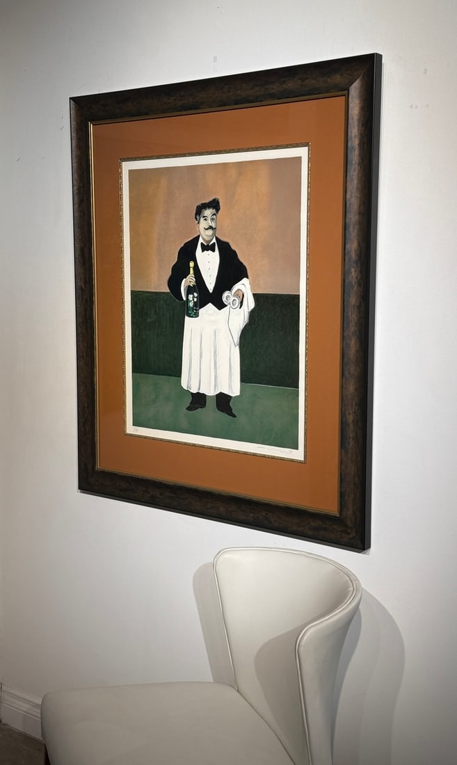 Guy Buffet "Pierre" Signed Serigraph LE - 3