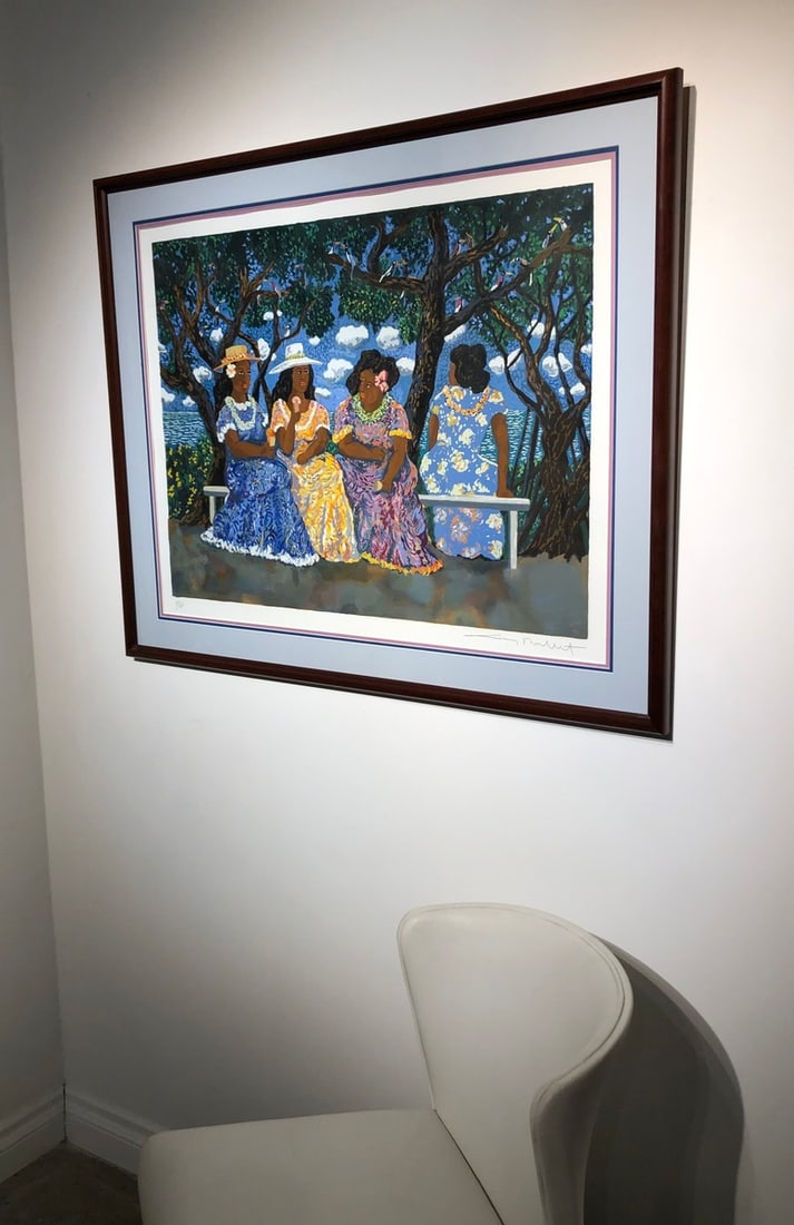 Guy Buffet "Honolulu Shaved Ice" Signed Serigraph LE - 3