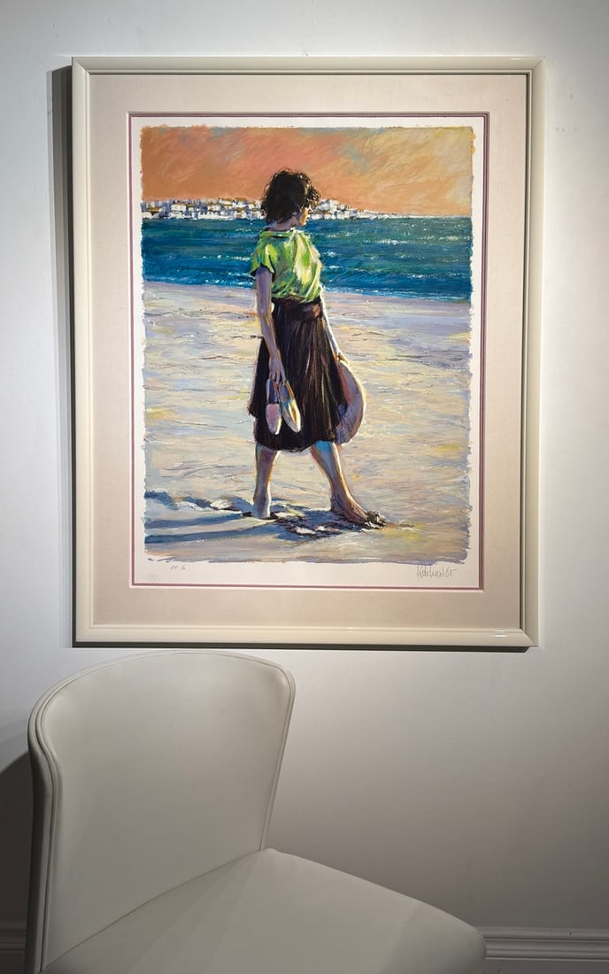 Aldo Luongo "Mediterranean Sunset" Signed Serigraph PP - 2