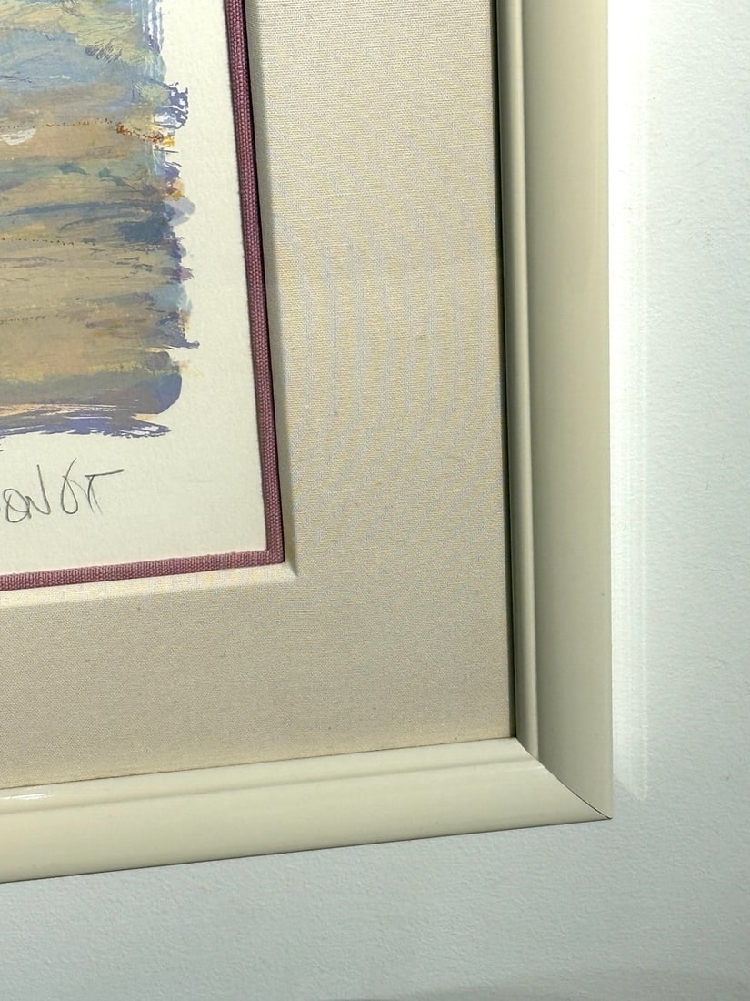 Aldo Luongo "Mediterranean Sunset" Signed Serigraph PP - 9