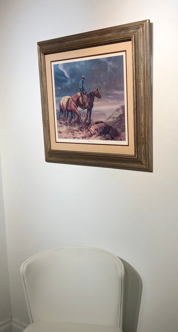 Olaf Weighorst "Drifting" Signed Lithograph LE - 3