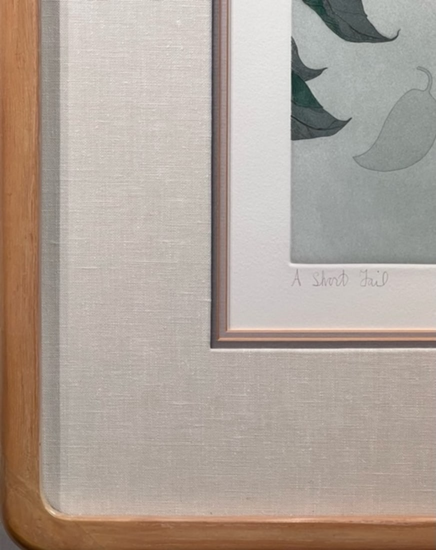 Beki Killorin "A Short Tail" Signed Embossed Etching - 10