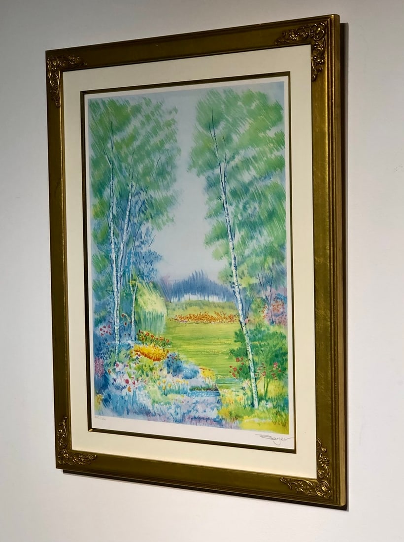 Berger (Untitled - Landscape) Signed Lithograph LE - 3