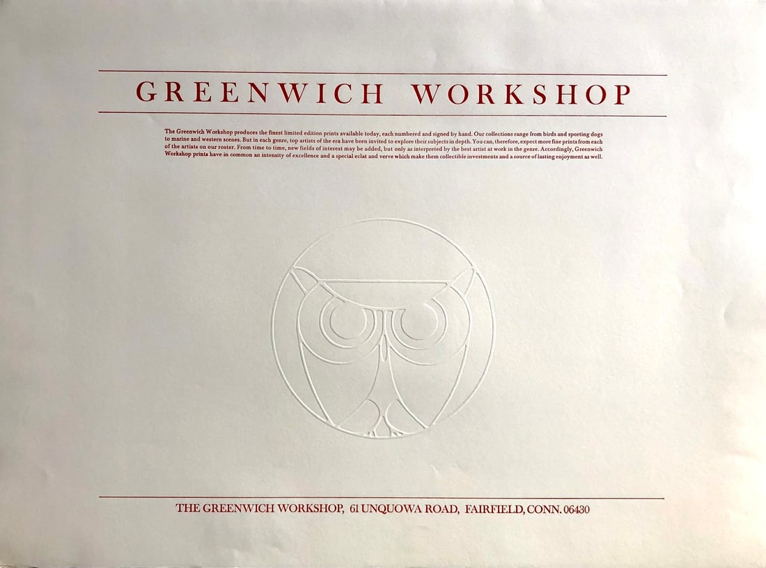 Tucker Smith "A Break" Signed Litho LE - 5