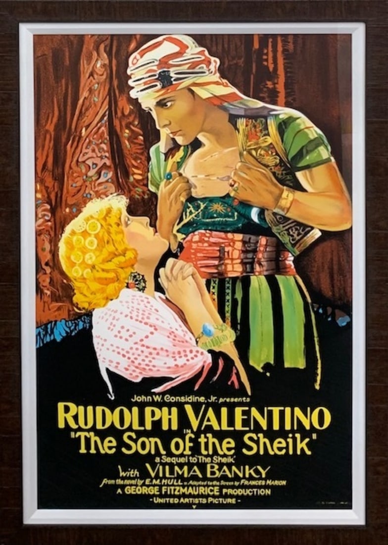 "The Son of the Sheik" 232 RE D COPSON IMP S2: Artist: Unknown Title: "The Son of the Sheik" 232 RE D COPSON IMP S2 Medium: Hand Pulled Lithograph S2 Art Dimensions: 47 x 33 x 2 inch Source: www.qart.com Condition Report: Good