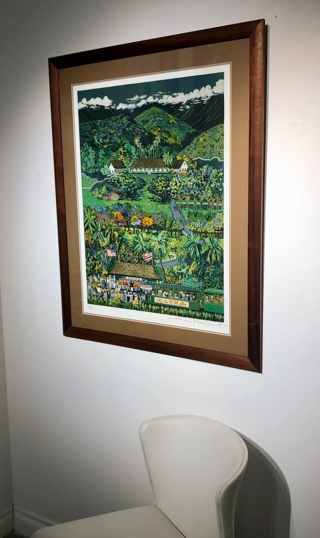 Guy Buffet "Aloha Mokuleia" Signed Serigraph LE - 3