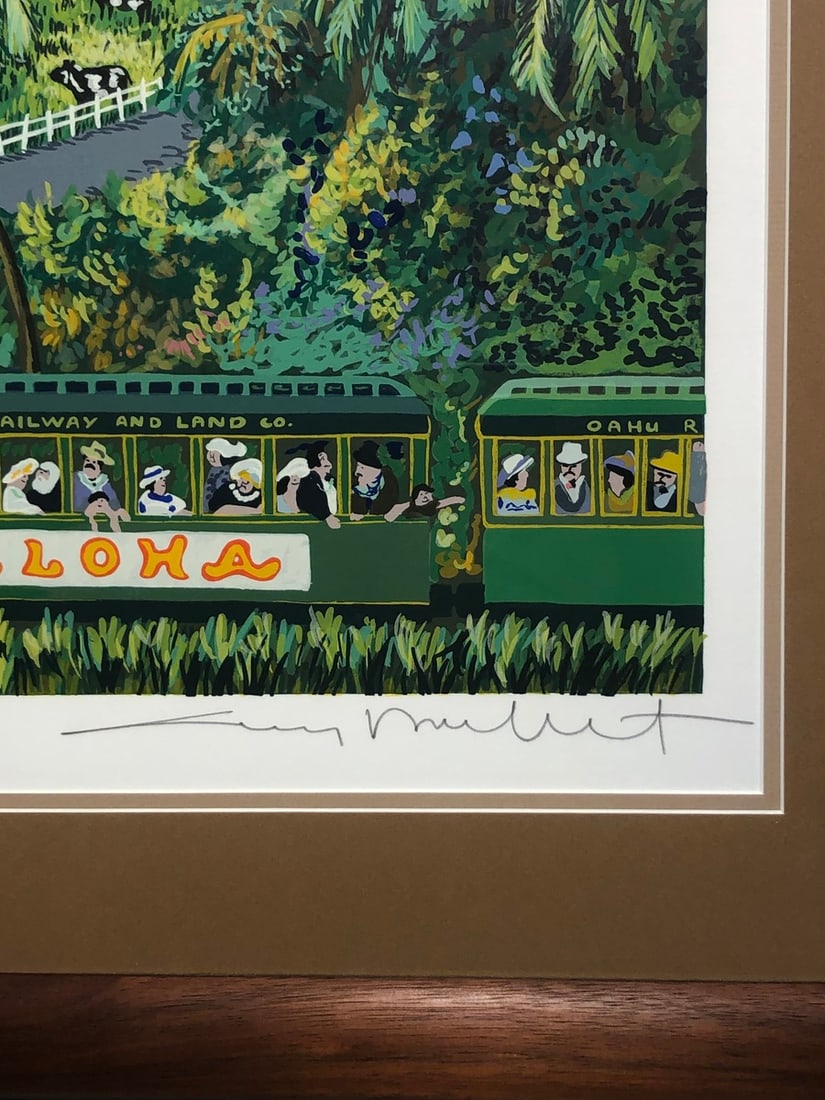 Guy Buffet "Aloha Mokuleia" Signed Serigraph LE - 8