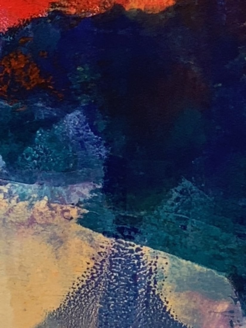 Michael Schofield Abstract Signed Mono Print - 5