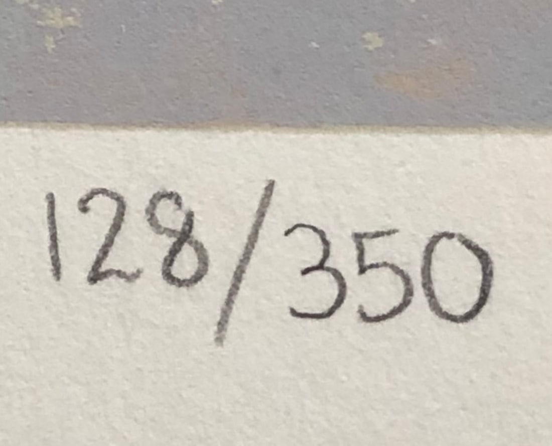 Ellen Gunn Signed Serigraph Limited Edition - 4