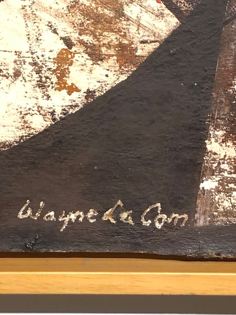 Wayne La Com (Abstract) Signed Original Acrylic - 5