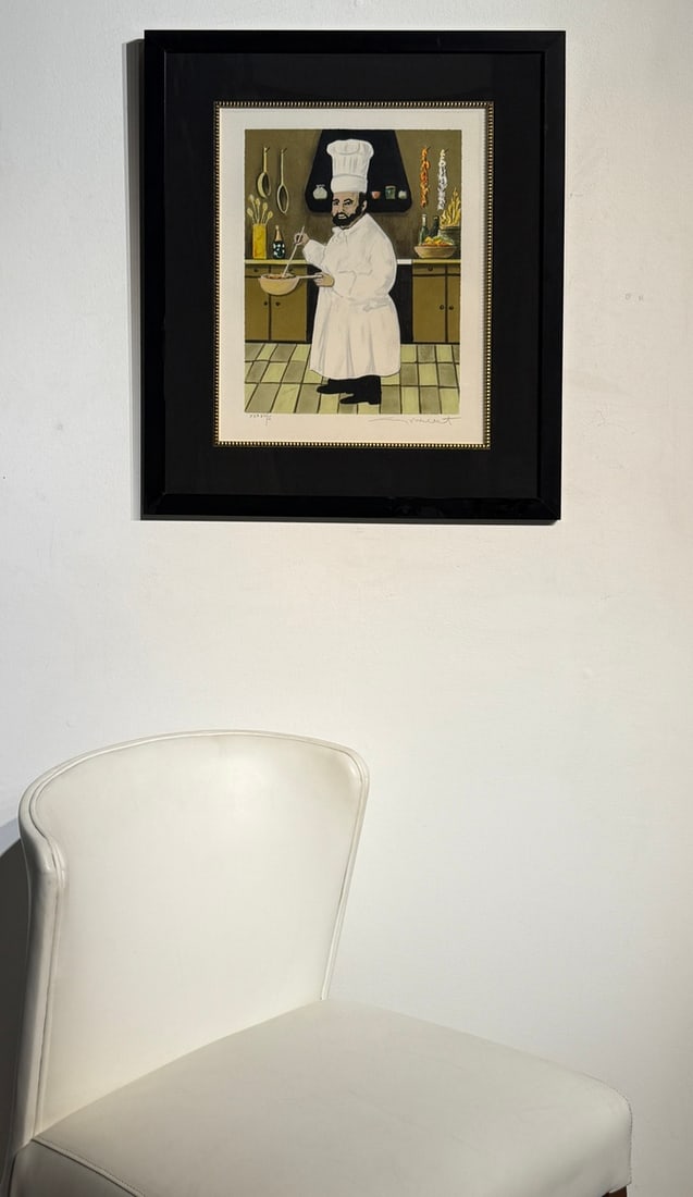 Guy Buffet "Henri" Signed Serigraph LE - 2