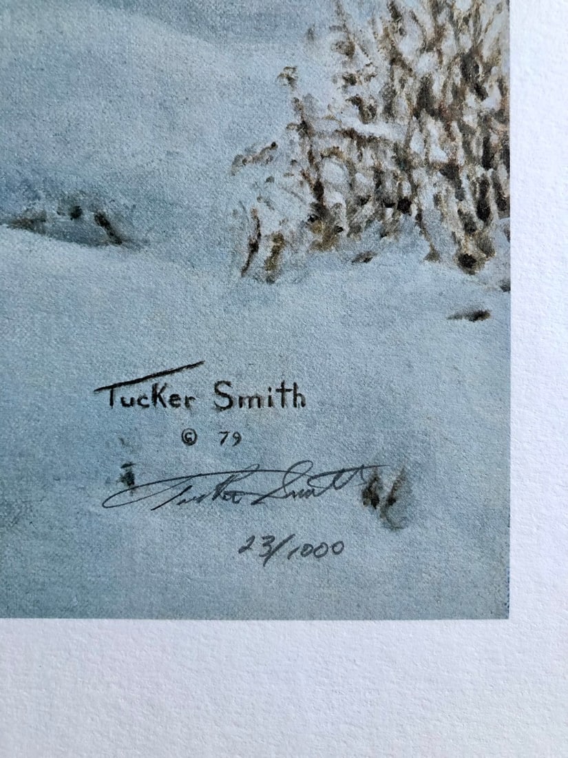 Tucker Smith "First Light" Signed Lithograph - 3