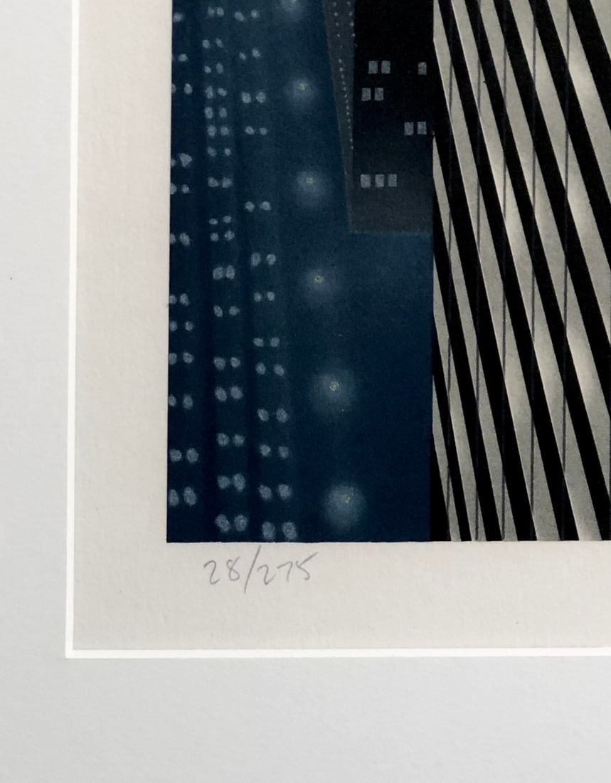 Robert Hoppe "Casino" Signed Serigraph LE - 7