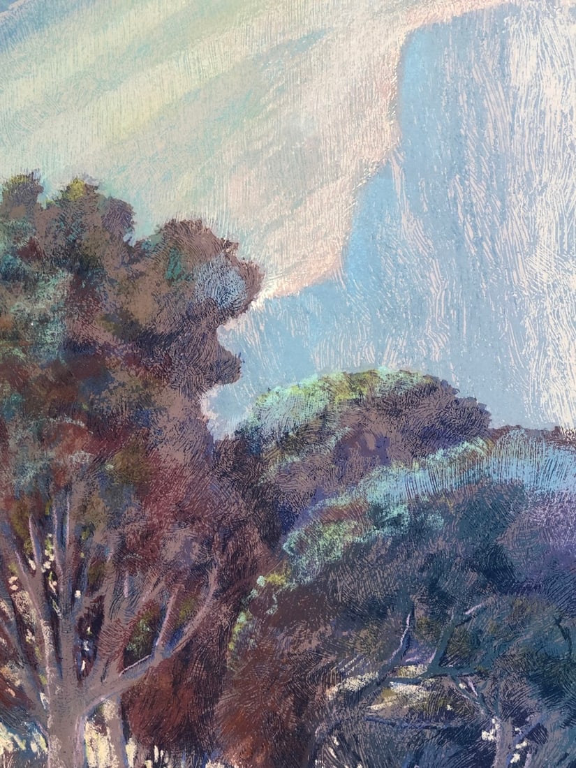 Don Munz "Secluded Valley" Signed Serigraph LE - 4