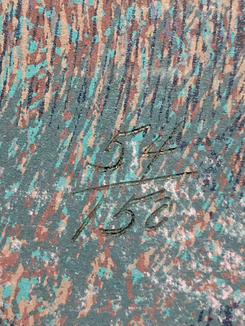 Don Munz "Secluded Valley" Signed Serigraph LE - 6