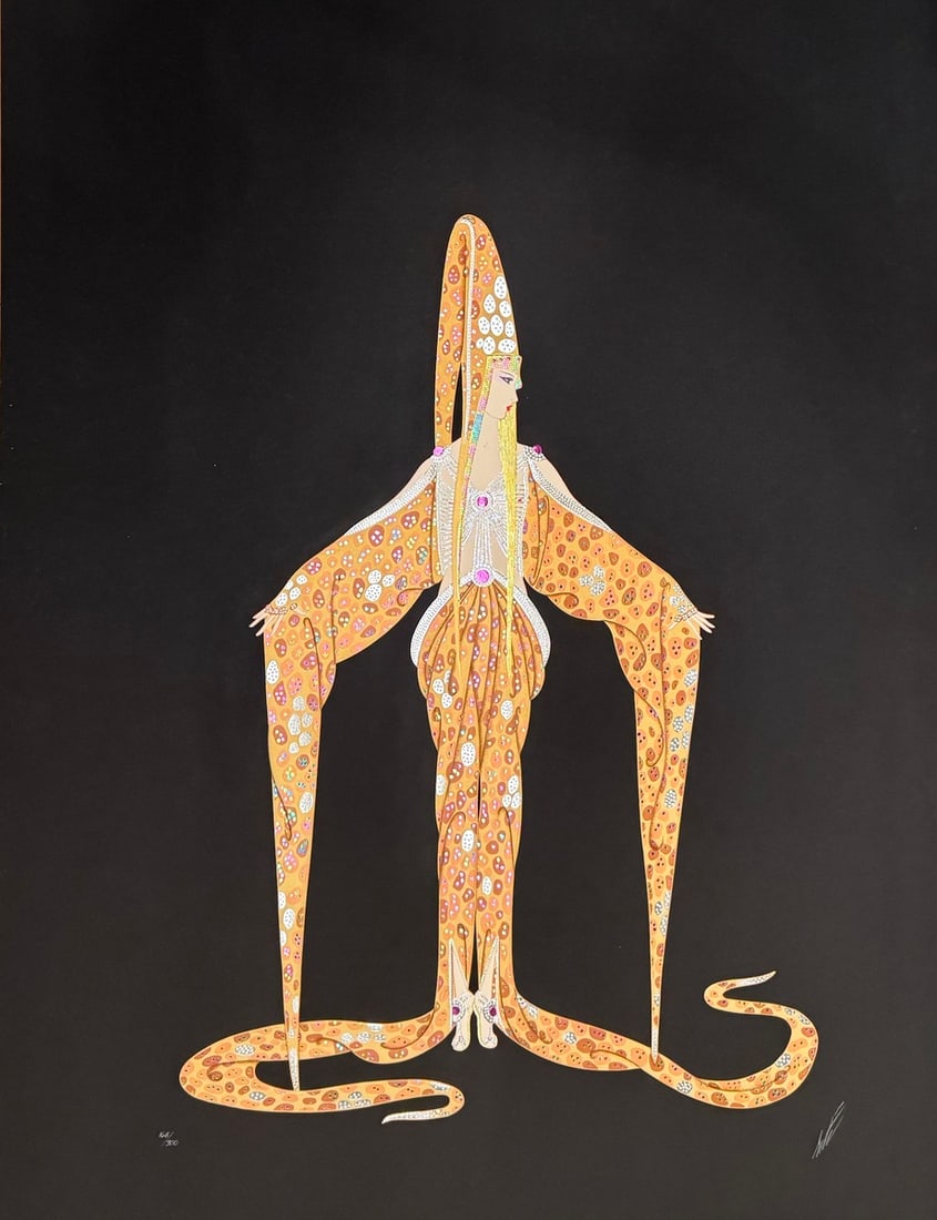 ERTE "Starfish" Signed Serigraph LE - 2