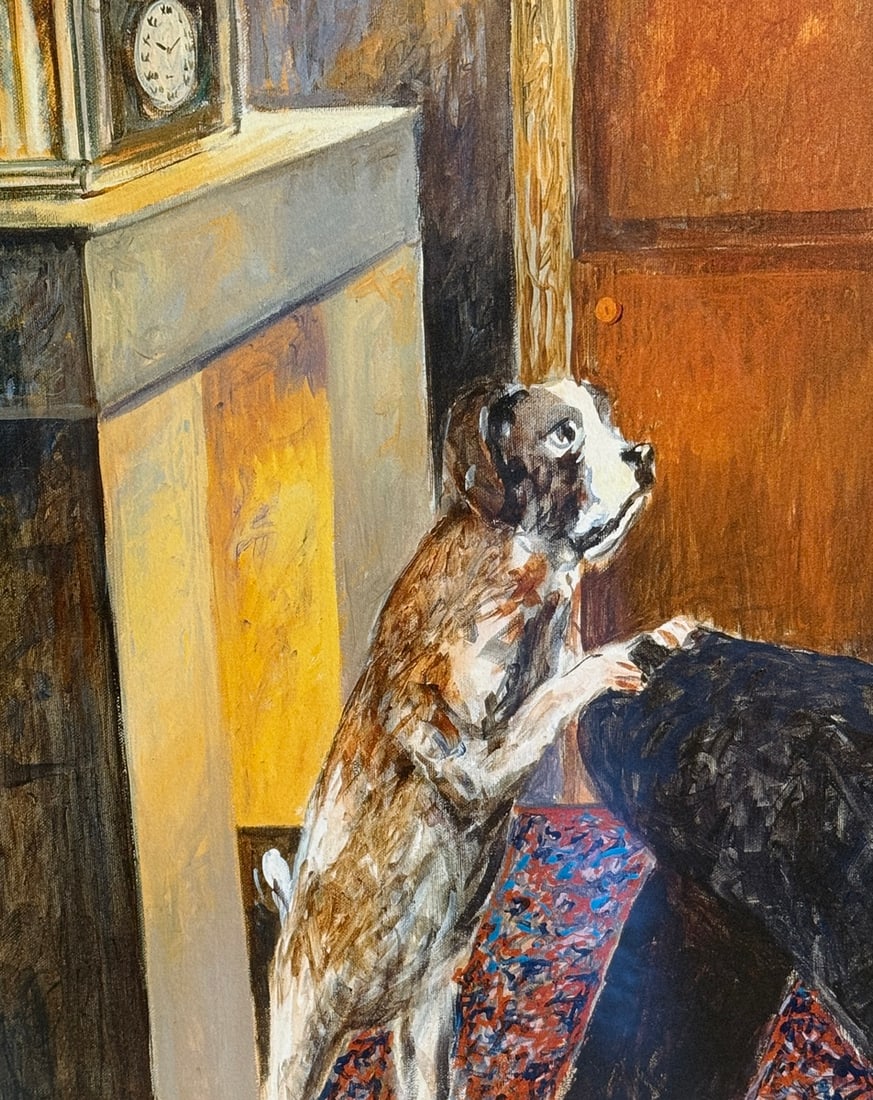 Guy Buffet "Open Wide" Signed Serigraph LE - 10