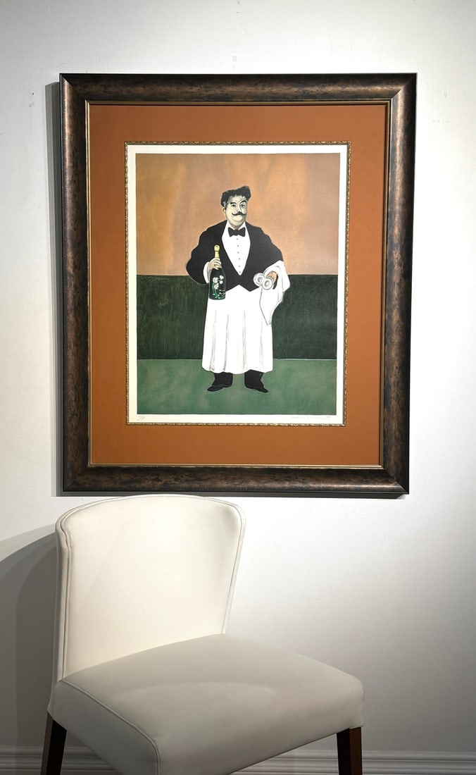 Guy Buffet "Pierre" Signed Serigraph LE - 2