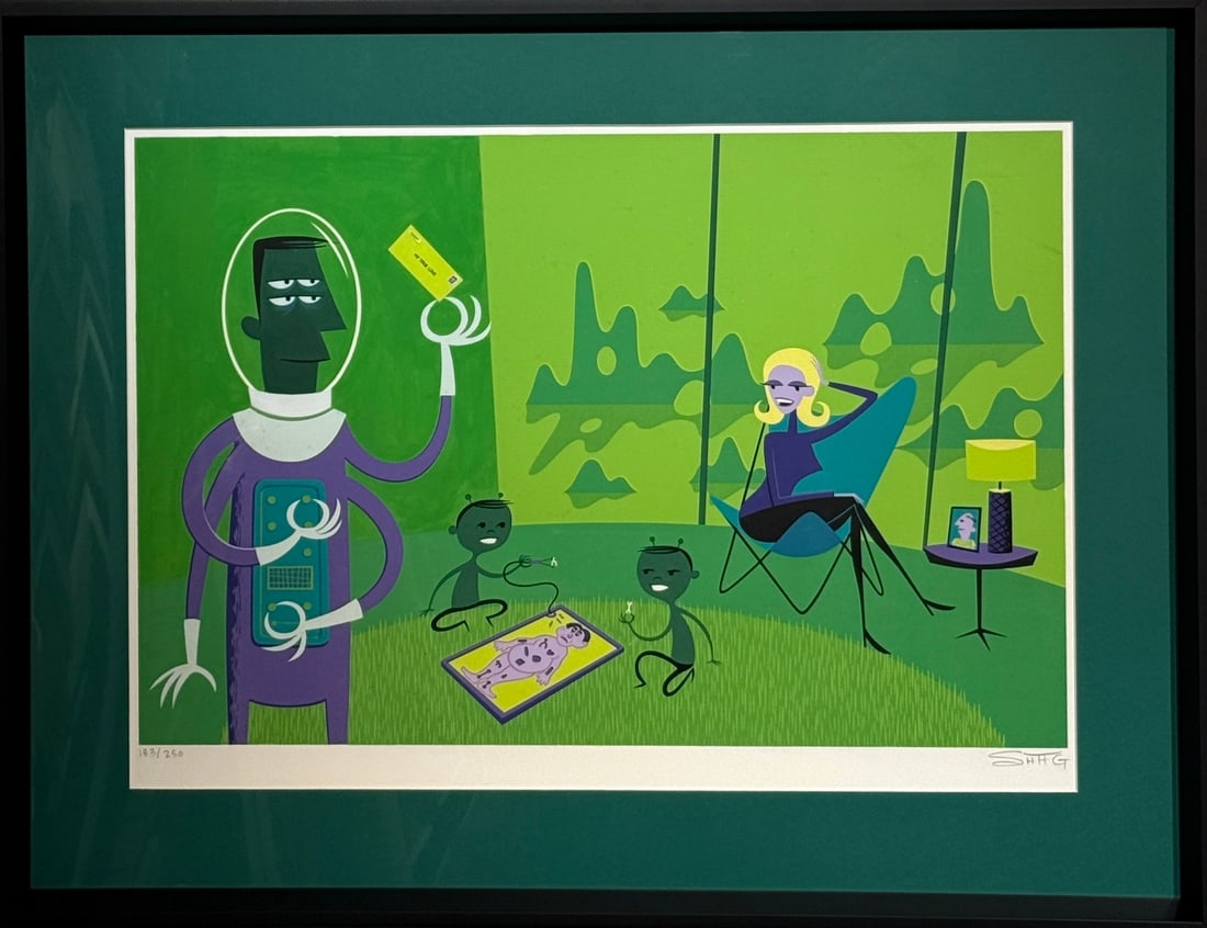 Shag (Signed & Numbered) - The Effects of Space and Radiation, Limited Edition Serigraph (1 of 4)