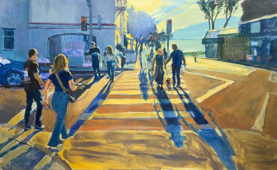 Michael L. Jacques (Untitled) Signed Original Acrylic (with a LE Book by Jacques) (1 of 8)