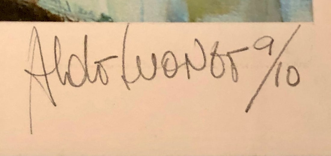 Aldo Luongo "Generations" Lithograph Signed - 6