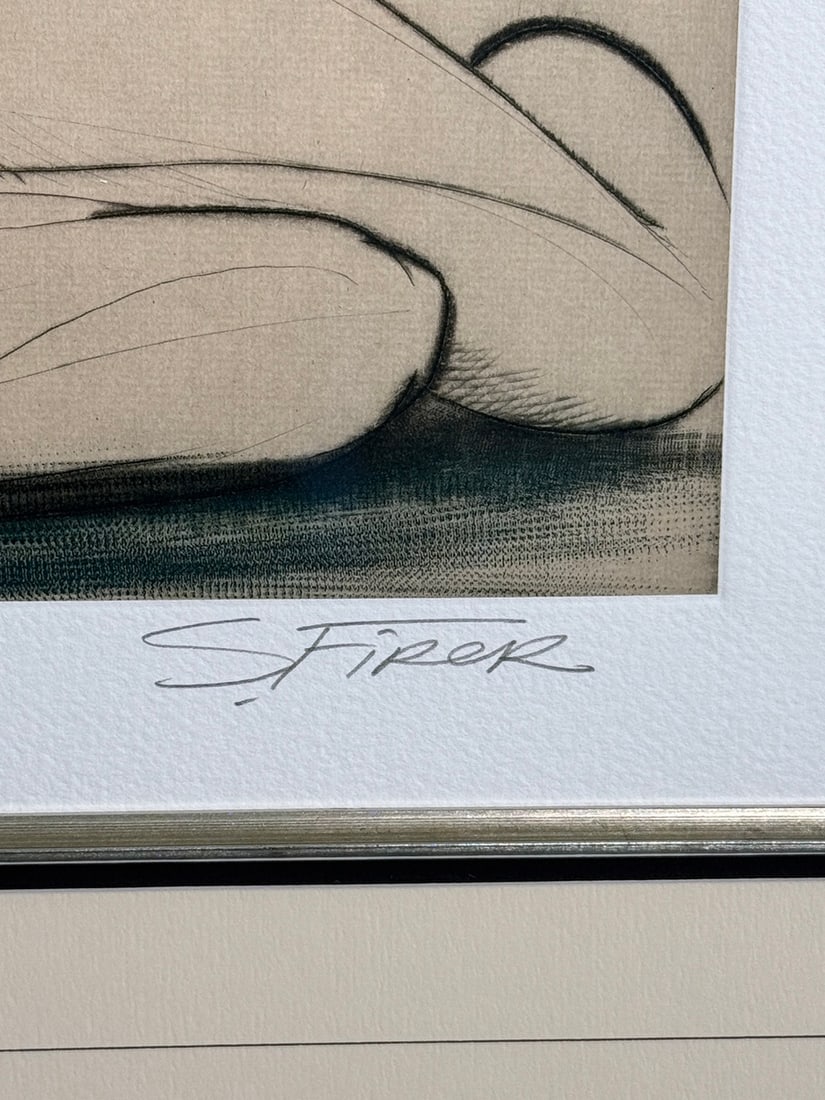 Sergei Firer "Torso" Signed Embossed Etching LE - 5