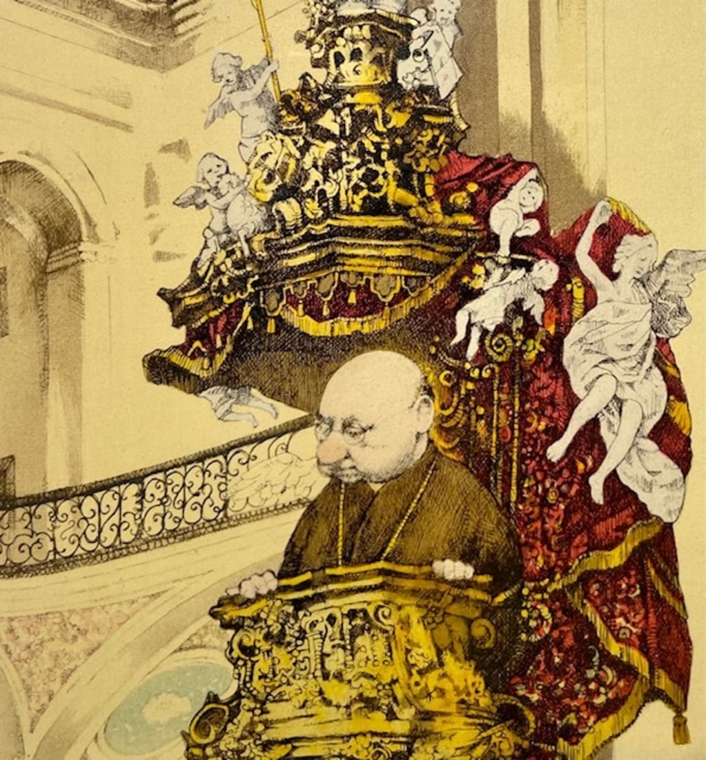 Charles Bragg Signed Lithograph LE - 3