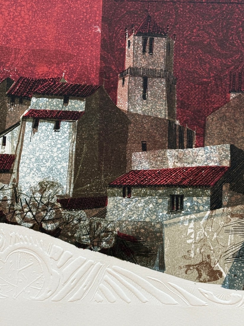 Sunol Alvar (Figurative) Signed Serigraph LE - 3