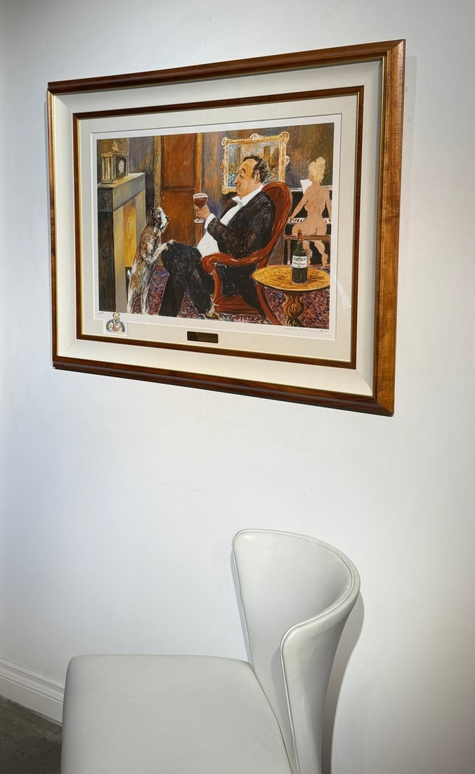 Guy Buffet "Open Wide" Signed Serigraph LE - 8