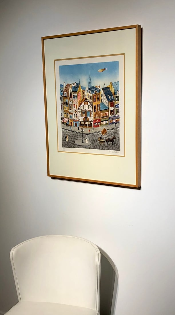 Eugene Valentin "Rendezvous" Signed Lithograph LE - 3