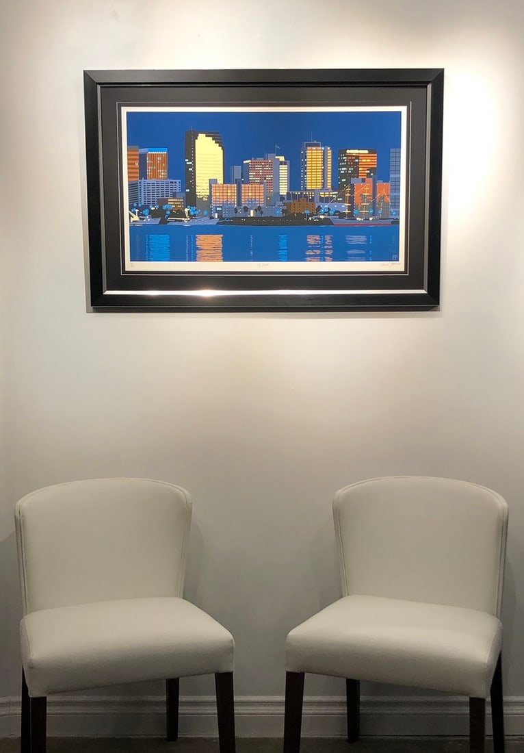 Armond Fields "City Lights" Signed Serigraph LE - 3
