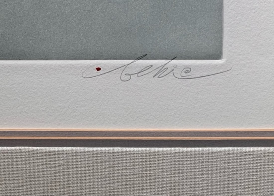 Beki Killorin "A Short Tail" Signed Embossed Etching - 3