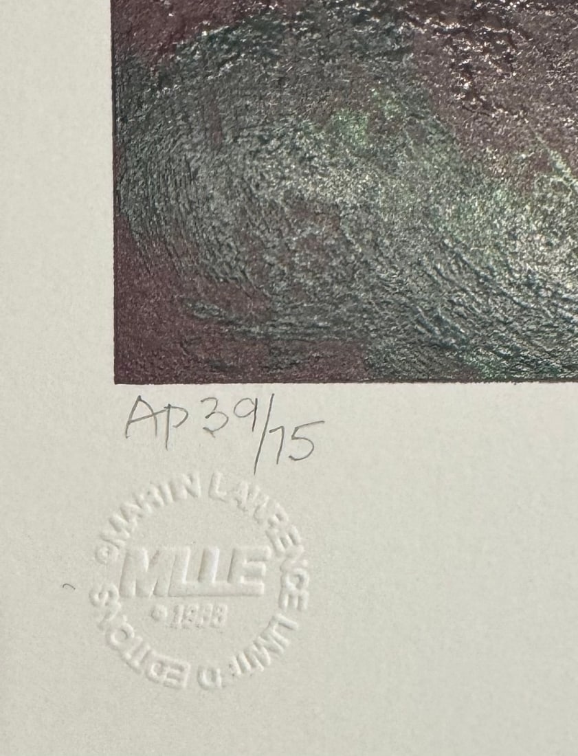 Mark King "Cypress Point" Signed Serigraph AP - 3