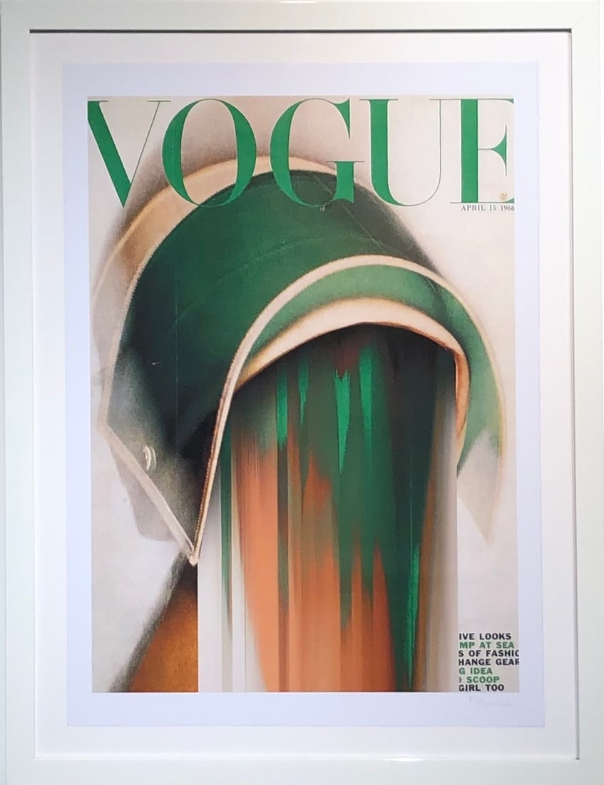 Padame One (Vogue One - 1966) Signed Lithograph: Presenting a Lithograph on Paper by Padame One: "Padame One (Vogue One - 1966) Signed Lithograph". This work, measuring 33 x 25 x 2 inch, is available now at auction on LiveAuctioneers. Artist: Padame