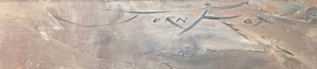 Jorn Fox "Guitar Player" Signed Original - 4