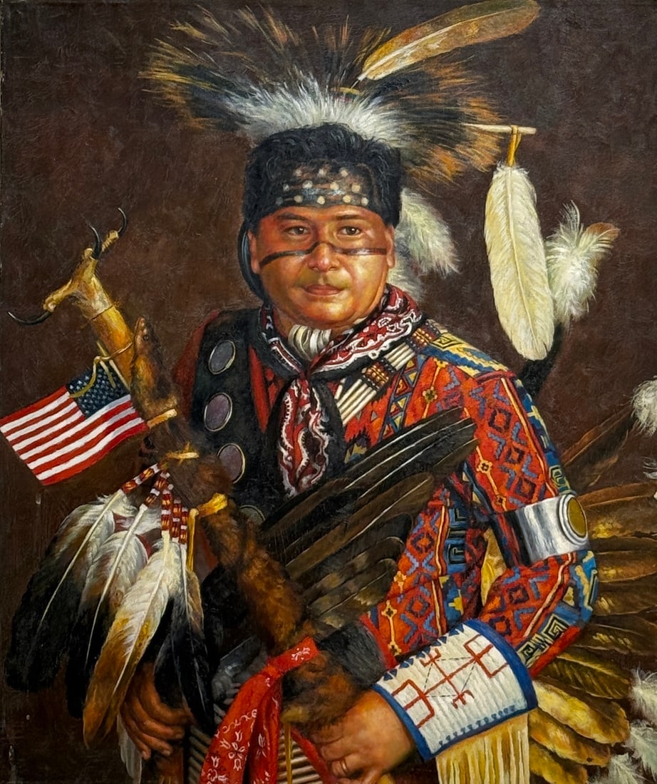 Tina Lewis (Untitled) Plains Indian Tribe (Native American Indian) (1 of 2)