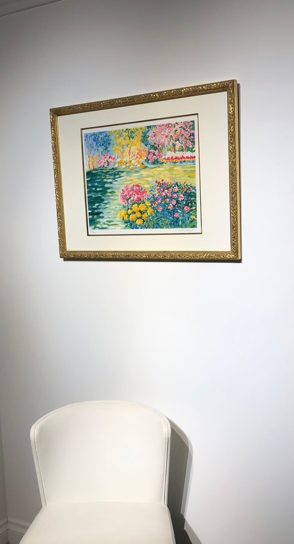 Nicole Gourdon (Untitled - Landscape) Signed Lithograph LE - 3