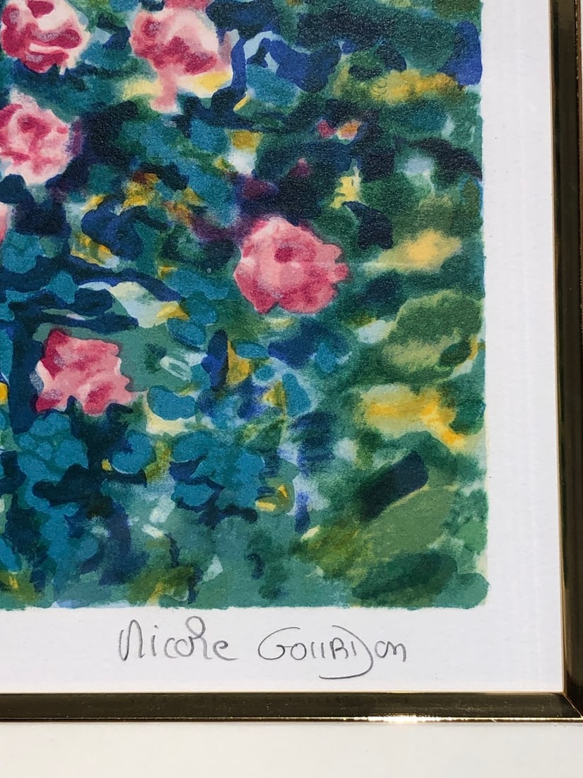 Nicole Gourdon (Untitled - Landscape) Signed Lithograph LE - 4
