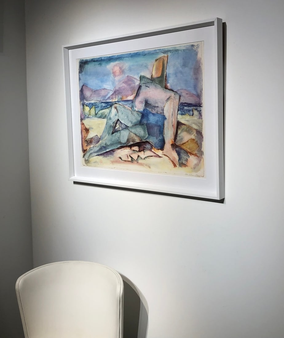 D. Yang "Blue Bather" Signed Lithograph LE 54/350 - 6