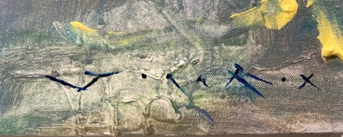 Jorn Fox Signed Original Oil - 4