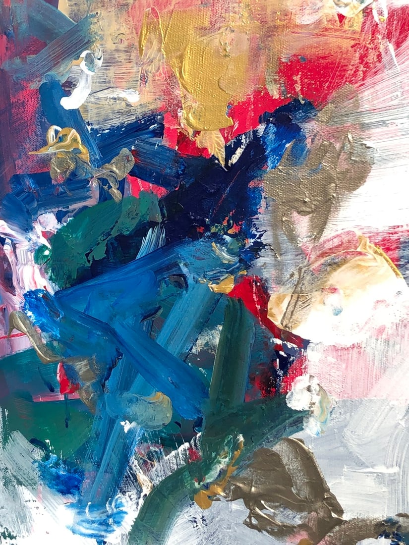 Jorn Fox (Abstract) Signed Original Acrylic - 4
